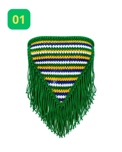 Blusas Crochê Femininas Brasil Core Copa 2026