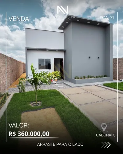 CASA À VENDA NO CABURAÍ 3