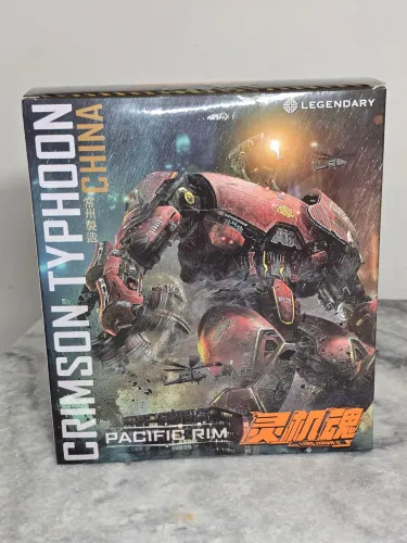 Pacific Rim Crismon Typhoon Ling Jihun Círculo de Fogo novo