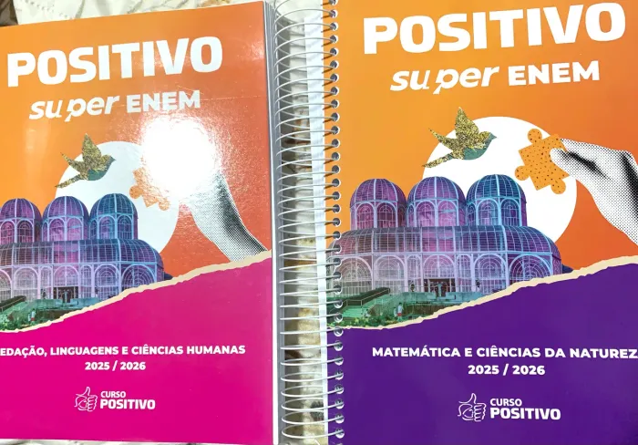 2 Apostilas NOVAS - Super Enem Positivo