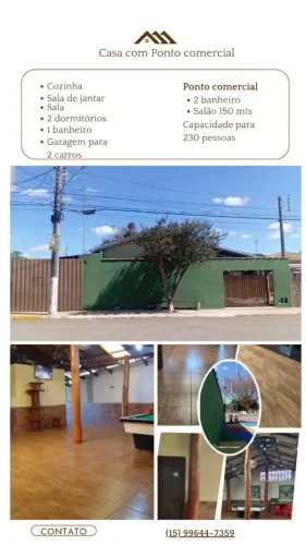 Comercial com residência