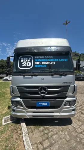 ATEGO 3030 8X2 UNICO DONO CARROCERIA MADEIRA 2430,VM270,24280,3033,2426