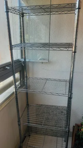 Prateleira inox usada
