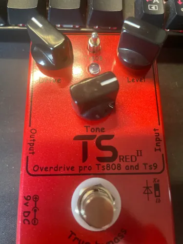 Pedal ts red 2 demonfx ( mesmo chip do ts808)