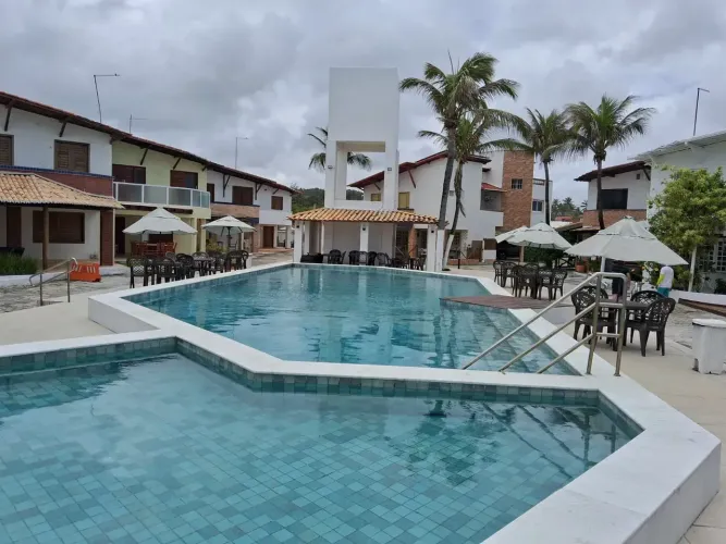 Casa 4/4, todos com ar, Cond Beira mar em Tabatinga, só aluguel temporada