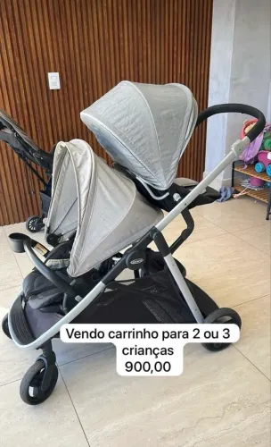 Carrinho gêmeos/2 ou 3 crianças