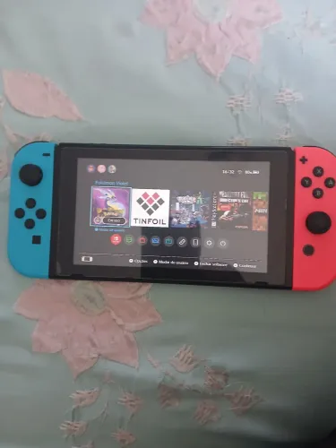 NINTENDO SWITCH EDIÇÃO LIMITADA THUNDERBOLT PROJECT