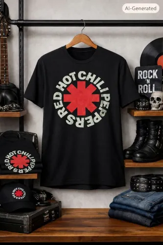 Camiseta Rock Red Hot Chili Pepers