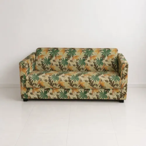 Sofá 3 lugares estampado - Bem conservado (Aceito Proposta)