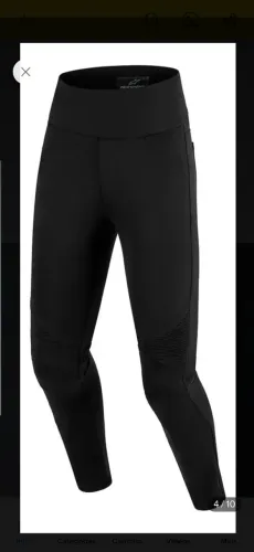 Calça Alpinestars feminina tam P usada uma vez