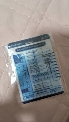 Régua ECG + Guia de interpretação ECG Medway