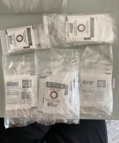Regulador de Umidade Integra Boost 55% 62% 72% - Várias Unidades 4g 8g 67g 