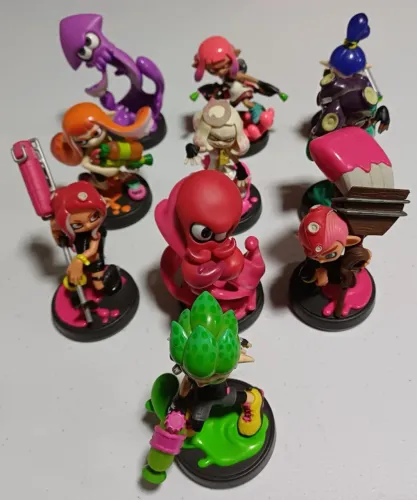 Amiibo Nintendo Original Splatoon Coleção (Usado)