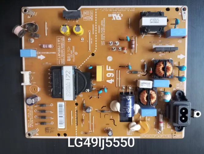 Placa da fonte smart tv 49 polegadas Lg Lj5550