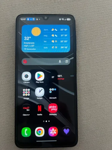 Samsung Galaxy A07 (8GB/256GB) - Menos de 1 mês de uso! ?