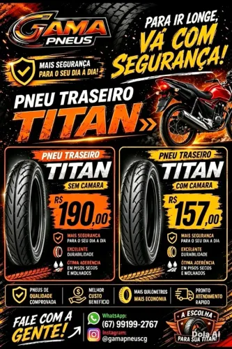 Pneu Traseiro 90/90-18 *NOVO*