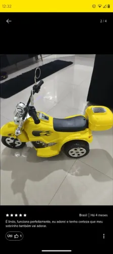 MINI MOTO ELÉTRICA INFANTIL ÓTIMO PRESENTE DE DIA DAS CRIANÇAS 