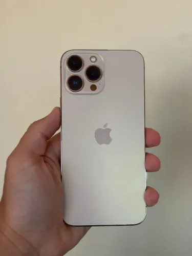 iPhone 13 Pro Max 128GB Dourado - Bateria 100% - Funcionando Perfeitamente - Cartao 18x