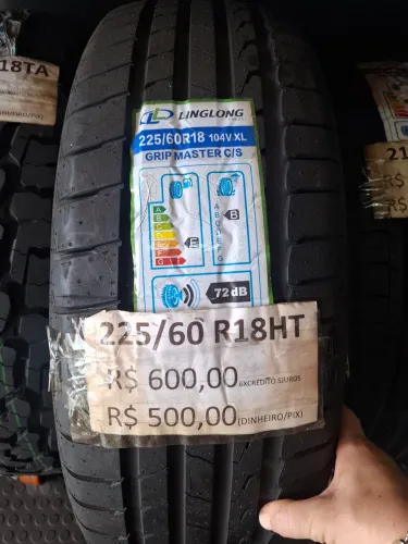 PNEU 225/60/18 HT LINGLONG R$ 499,99 NO DINHEIRO OU PIX 