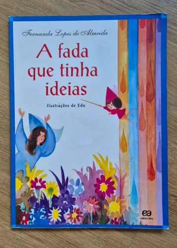 Livro, A fada que tinha ideias, esta excelente aspecto de novo.