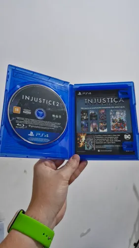 Jogo injustice 2 mídia física - PS4 e PS5