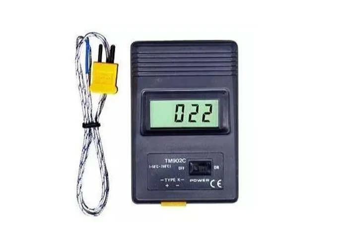 Termômetro Digital 1 Canal Com Thermopar Tipo K Tm-902c - -50º até 1300º C COD-AP2 