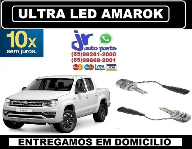 Lampada Ultra LED (Milha)Amarok 6000K 12V 24V