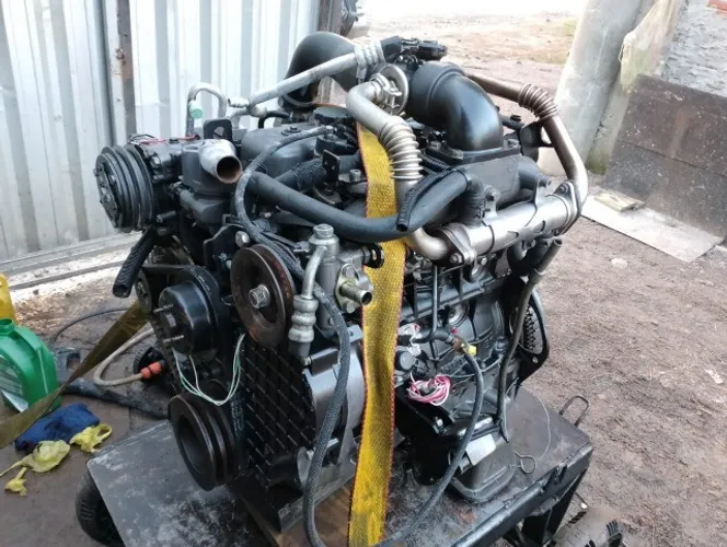 Motor 04 Cil Isuzu 2.8 Turbo Diesel Bomba Mecânica Camionete Caminhão JMC Empilhadeira