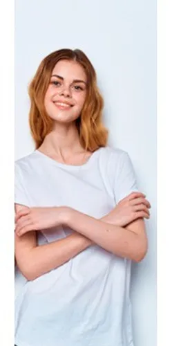 Camiseta Feminina Branca Básica Baby-Look Lisa Poliéster