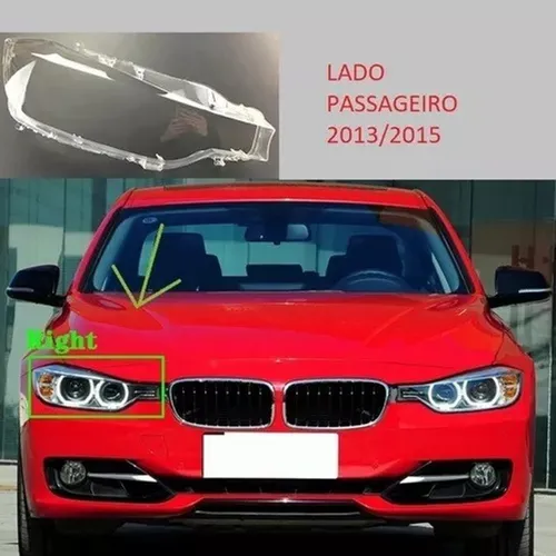 Lente Farol Direito BMW 316i 320i 328i 335i 2013 2014 e 2015