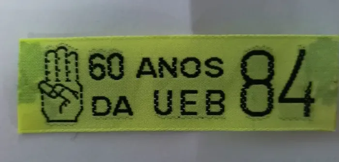 Distintivo Escoteiro Listel ano 1984
