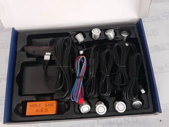 Kit sensor estacionamento. 8 pontos. 4 dianteiros, 4 traseiros.Garantia. 