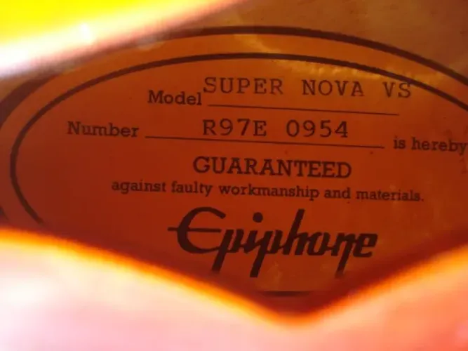 Guitarra EpiPhone By Gibson Semi Acustica Noel Gallagher Sig