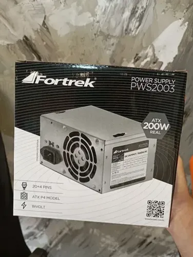 Fonte para computador atx 200w Fortrek