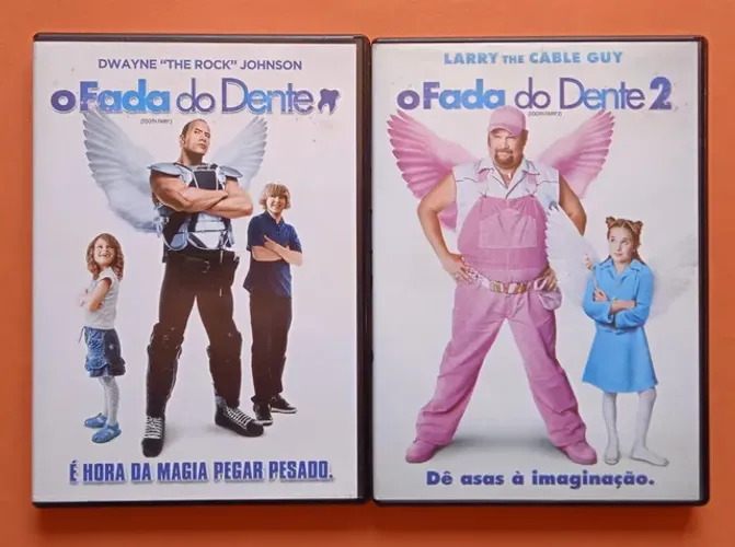 Dvd O Fada do Dente 1 e 2