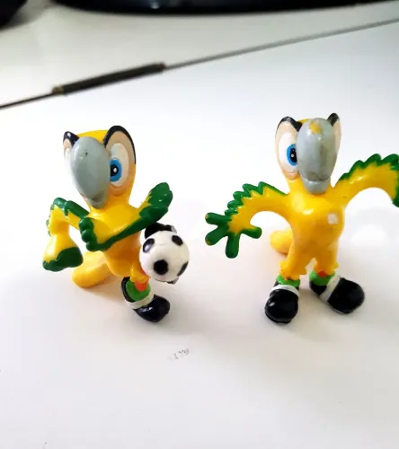 COPA 1998 bonecos promocionais Petrobrás de 1998