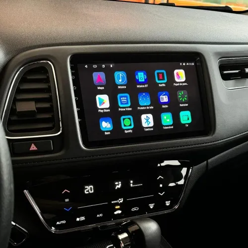 Central Multimídia Android Honda Fit Hrv wrv