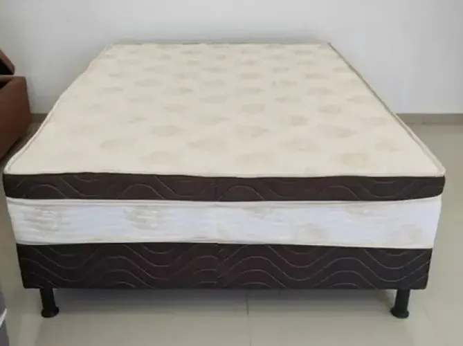 Unibox casal 10cm de espuma +espuma 