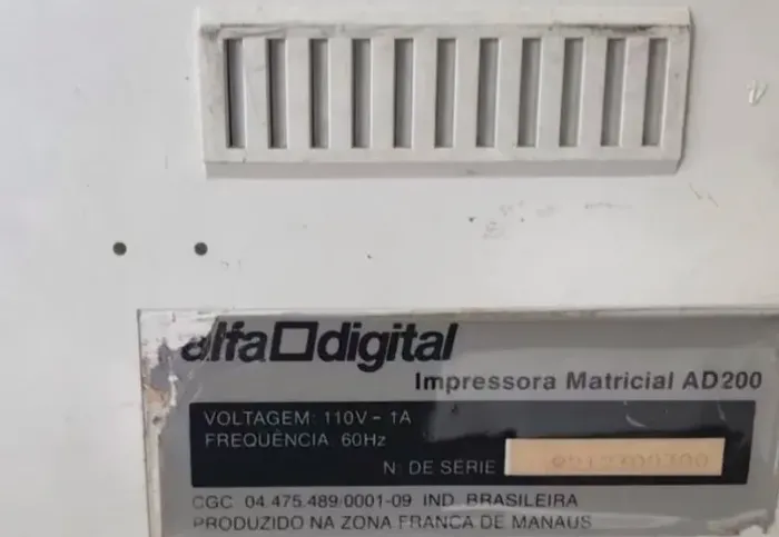 Impressora Matricial 80 Colunas