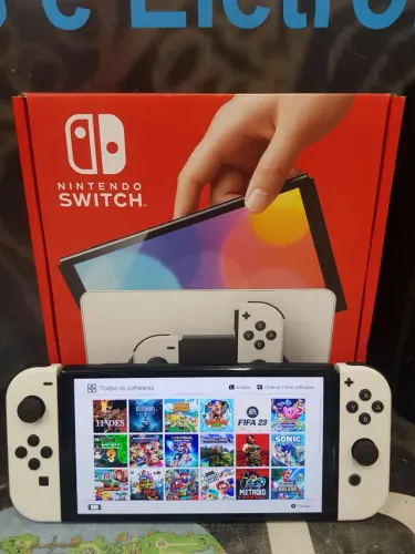 NINTENDO SWITCH OLED NOVO (DESB)