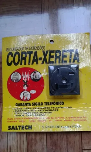 Corta Xereta (Tomada sigilo para extensão de telefone)