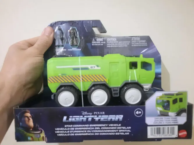 Veiculo de emergência do comando estelar Buzz Lightyear HJG88 Disney Pixar Lightyear