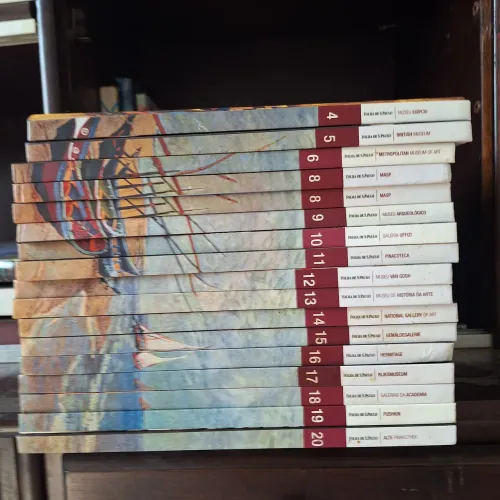 Coleção Grandes Museus do Mundo - incompleta (16 volumes)