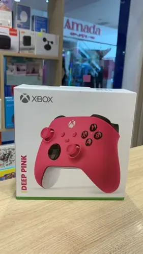 Controle Microsoft Xbox Deep Pink - Original - Novo Lacrado - Loja fisica