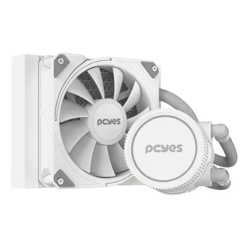 Water Cooler Pcyes Sangue Frio 3 White Ghost 120mm Intel/AMD | TDP: 200W - WZetta