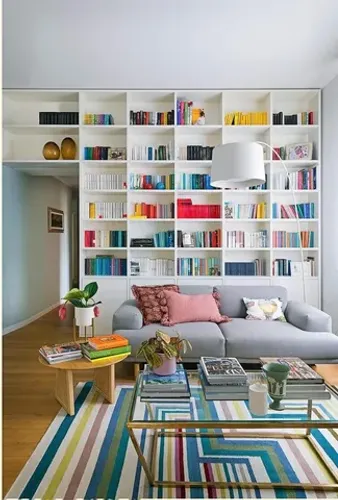 Estante para livros - (Móveis sob medida)