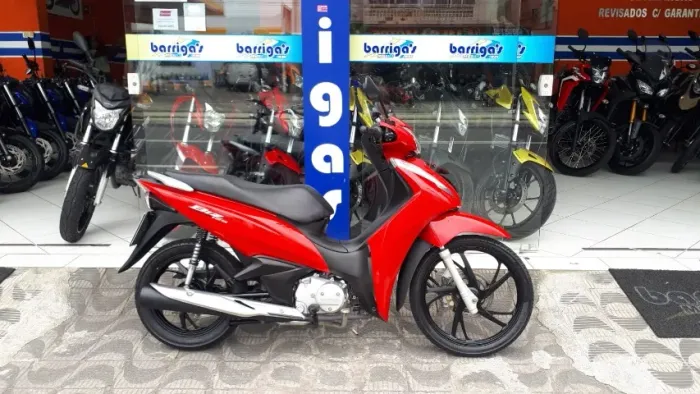 Honda Biz 125i 2023 Vermelha Único Dono