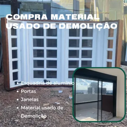 Compra de Material Usado de Demolição na Mooca