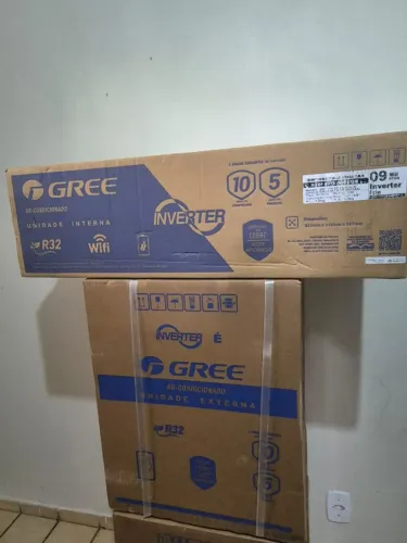 Ar Condicionado Split HW G-Top Auto Inverter Wi-Fi Gree 9.000 BTUs(Lacrado, nf e garantia)