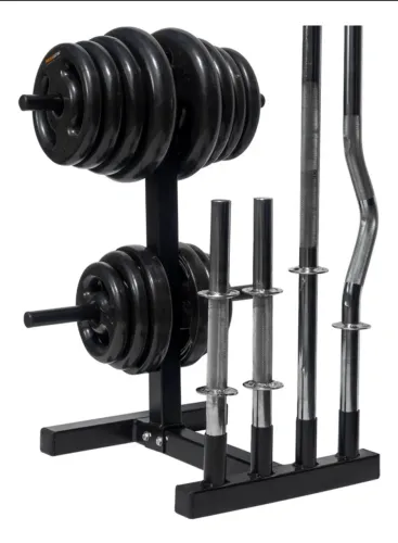 Suporte De Academia Organizador 300kg Profissional De Barras R$ 300